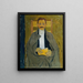 Rudolf Steindl, brother-in-law of the artist - Koloman Moser — framed artwork on a wall