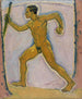 The Traveler - Koloman Moser — artwork view