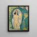 Venus in the Cave - Koloman Moser — framed artwork on a wall
