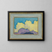 Study of clouds - Koloman Moser — framed artwork on a wall