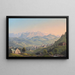 View of Gais - Konrad Corradi — framed artwork on a wall