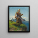 In the Wild Hay - Konrad Grob — framed artwork on a wall