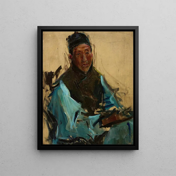 Chinese Painting - Konrad Krzyżanowski — framed artwork on a wall