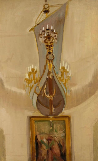 Fragment of the interior of the Saint-Pierre-et-Saint-Paul Church in Vilnius - Konrad Krzyżanowski — artwork view