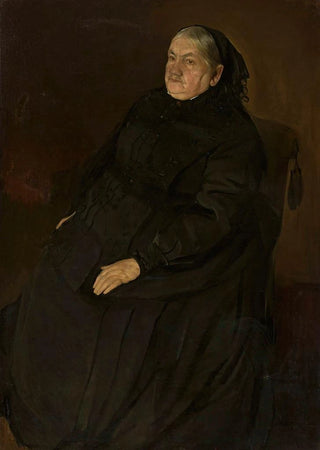 Portrait Painting of Izabela Buttowt-Andrzejkowicz - Konrad Krzyżanowski — artwork view