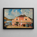 View of Berestechko - Konrad Krzyżanowski — framed artwork on a wall