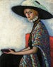 Portrait of Alide Asmus - Konrad Mägi — artwork view