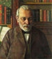 Portrait of the poet Friedrich Kuhlbars - Konrad Mägi — artwork view