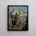 View of the High Tatras Rysy - Konrad Petrides — framed artwork on a wall