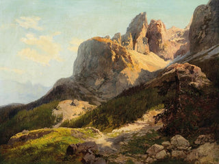 in the Dolomites - Konrad Petrides — artwork view