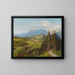 View of the Rax region - Konrad Petrides — framed artwork on a wall