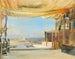 View of the Sphinx and the Pyramids of Giza - Konrad Petrides — artwork view