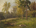 Forest landscape painting - Konrad Petrides — artwork view