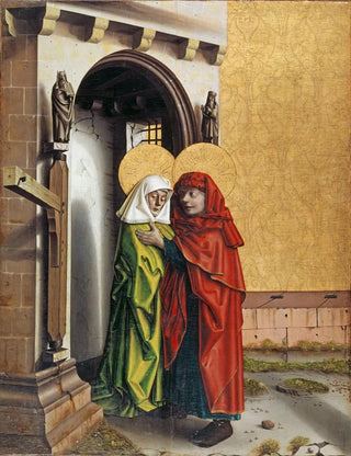 Konrad Witz - Joachim and Anne at the Golden Gate.webp