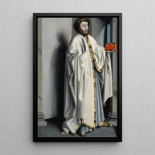 Saint Barthélemy Painting - Konrad Witz — framed artwork on a wall