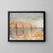 Riverbank Datcha - Konstantin Alexeïevitch Korovine — framed artwork on a wall