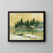The Fisherman - Konstantin Alexeïevitch Korovine — framed artwork on a wall