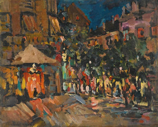 Paris at Night - Konstantin Alexeïevitch Korovine — artwork view