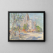 Paris au printemps - Konstantin Alexeïevitch Korovine — framed artwork on a wall