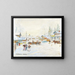 Winter Landscape Painting - Konstantin Alexeïevitch Korovine — framed artwork on a wall