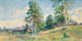 Russian village in spring - Konstantin Egorovich Makovsky — artwork view