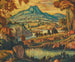 Fantastic Landscape - Konstantin Fedorovich Bogaevsky — artwork view