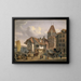 La barque à Bâle - Konstantin Guise — framed artwork on a wall
