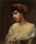 Portrait of a Young Woman - Konstantin Makovsky — artwork view