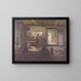 an Old Farrier - Konstantin Stoitzner — framed artwork on a wall