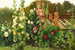 Rose trémières - Konstantin Yakovlevich Kryzhitsky — artwork view