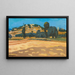 Naxos Painting - Konstantinos Maleas — framed artwork on a wall