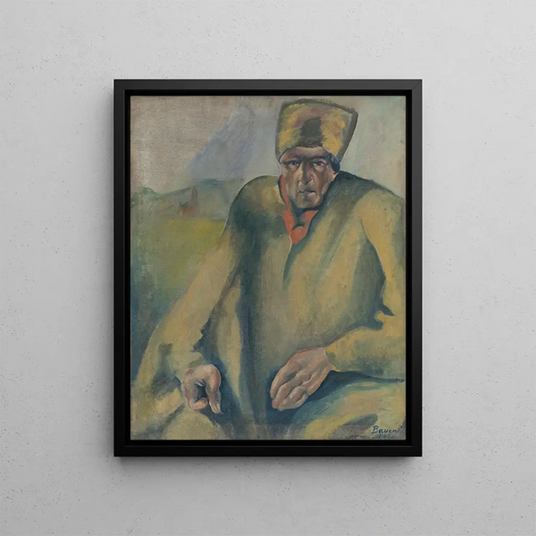 Agitator - Konstantin Bauer — framed artwork on a wall