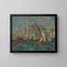 Dubrovnik Painting - Konstantin Bauer — framed artwork on a wall