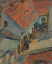 in front of the house - Konstantin Bauer — artwork view