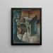 Koick dvor - Konstantin Bauer — framed artwork on a wall