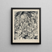 Discours de Robespierre - Konstantin Bauer — framed artwork on a wall