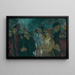 Procession of the Maidens - Konstantin Bauer — framed artwork on a wall