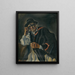 Peasant - Konstantin Bauer — framed artwork on a wall
