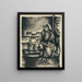 One in the Street - Konstantin Bauer — framed artwork on a wall