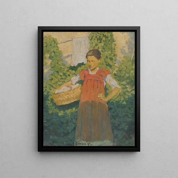 May God Bless You - Konstantin Korovin — framed artwork on a wall