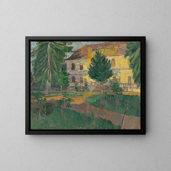Katie - Konstantin Korovin — framed artwork on a wall