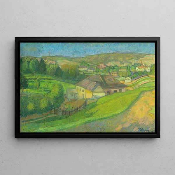 Landscape - Konstantin Korovin — framed artwork on a wall