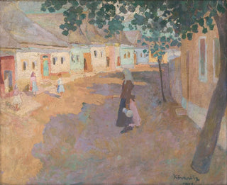 Dans la rue - Konstantin Korovin — artwork view