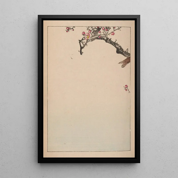 Kacho gafu Pl04 - Kotei Fukui — framed artwork on a wall