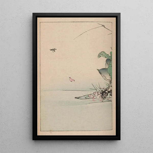 Kacho gafu Pl06 - Kotei Fukui — framed artwork on a wall