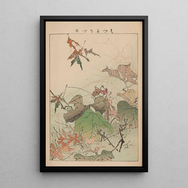 Kacho gafu Pl13 - Kotei Fukui - Kotei Fukui — framed artwork on a wall