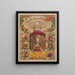 IOOF Friendship Love Truth - Krebs Lith & Co.. — framed artwork on a wall