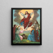 L'ascension - Krebs Litho & Co.. — framed artwork on a wall