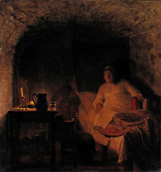 Kristian Zahrtmann - Leonora Christina in prison.webp