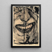 Laughing Red - Kārlis Padegs — framed artwork on a wall